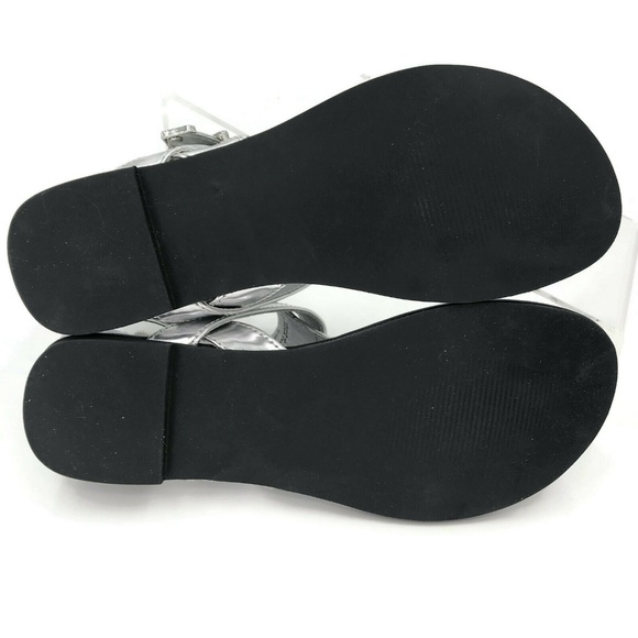 ShoeMint T-Strap Sandals Size 6 Med Ankle Straps - Picture 6 of 8